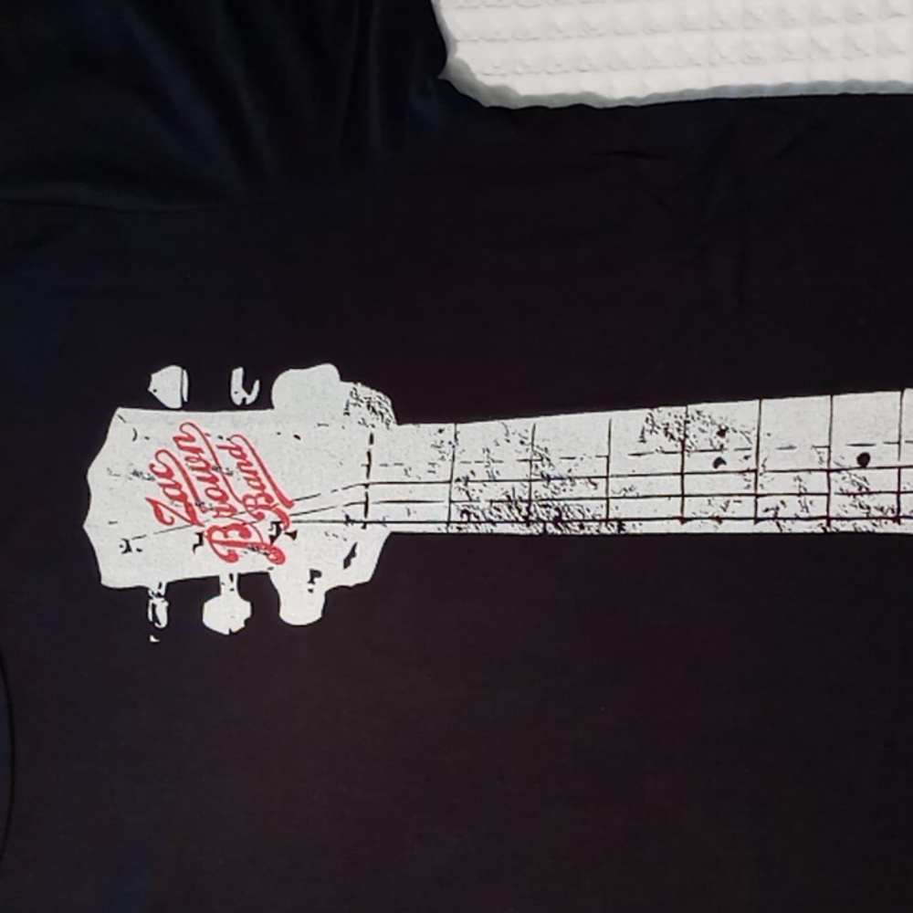 Zac Brown Band Southern Ground. Graphic T-Shirt Men 2XL Black/Gray/Red